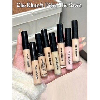  Kem Che Khuyết Điểm THE SEAM Concealer Triệt Sắc Che Phủ Cao Che Mụn Quầng Thâm DUNG CHU CHUMIA 