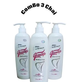    COMBO 3 CHAI   Sữa Tắm Cá Ngựa Familife 1000ml 