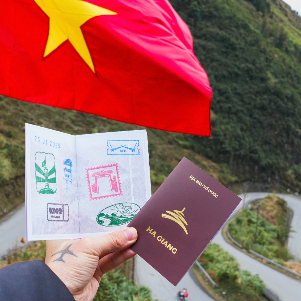 Hà Giang - Hộ Chiếu Du Lịch Hà Giang Quà Lưu Niệm Phượt Dấu Mộc Khắp Việt Nam