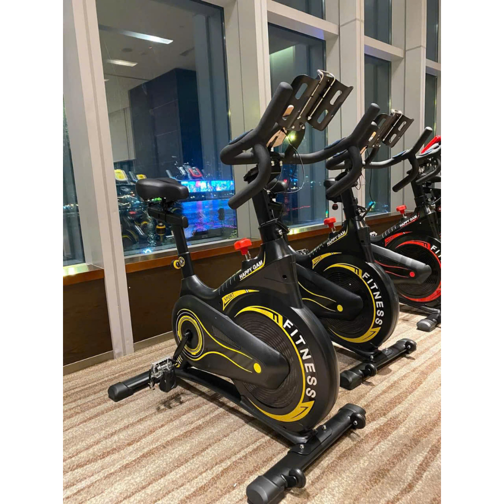 Xe đạp tại nhà Fitness kháng từ 508, trang bị đồng hộ đo các chỉ số thời gian, quảng đường, vận tốc,