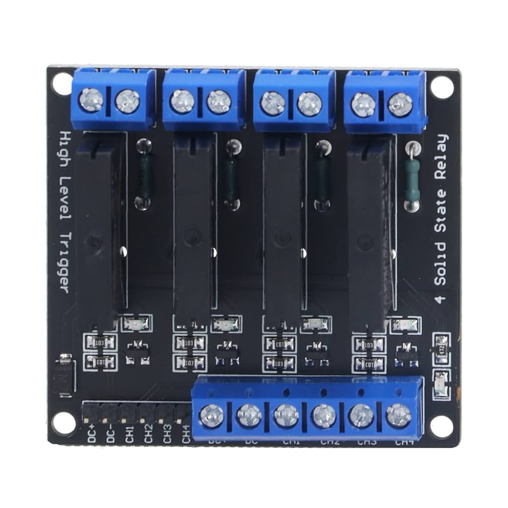 Module 4 relay rắn SSR 24VDC HIGH TRIGGER -TH308