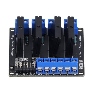Module 4 relay rắn SSR 24VDC HIGH TRIGGER -TH308