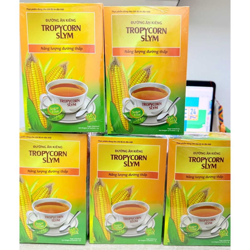Đường bắp ăn kiêng TropyCorn Slym không chứa đường không gây tăng đường huyết, dùng được cho người t