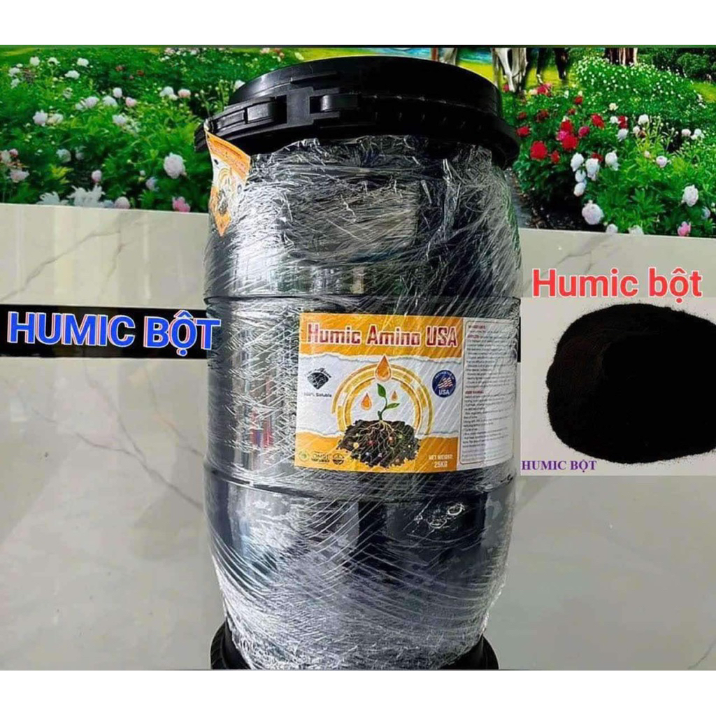 Phân bón humic kích rễ phi 25kg