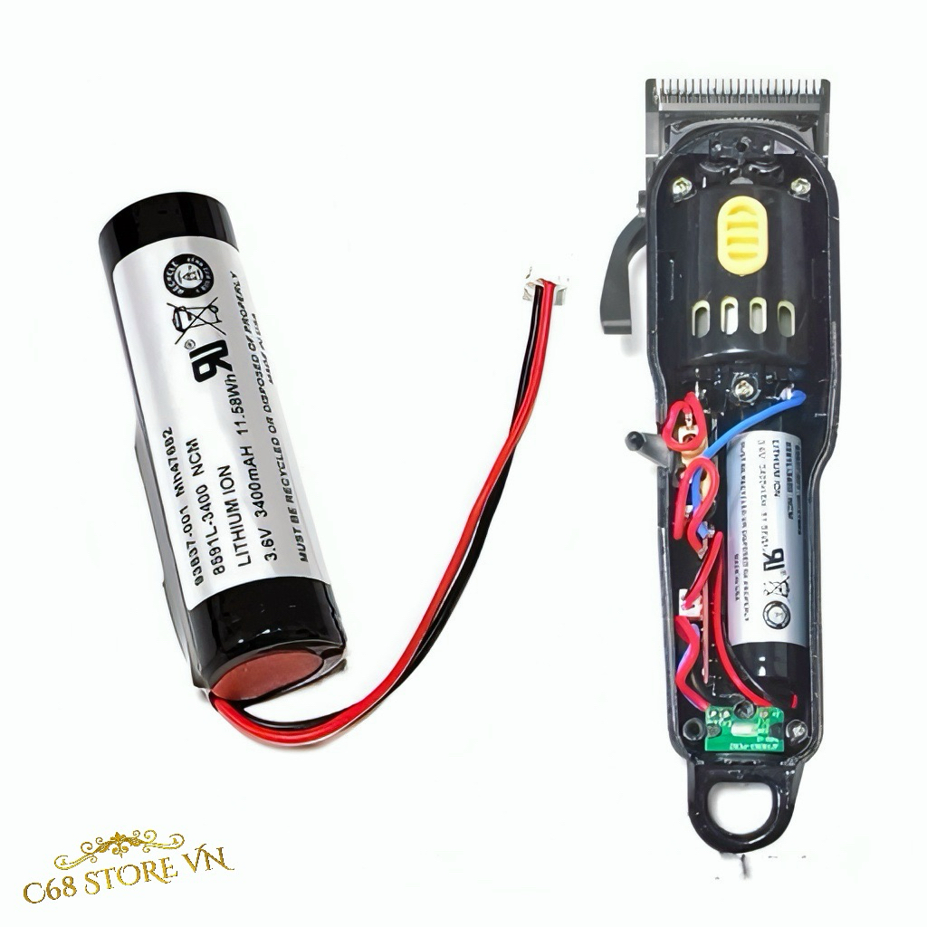 Pin tông đơ 18650 dung lượng cao 2200mah - 3400mah [ Siêu Trâu ]