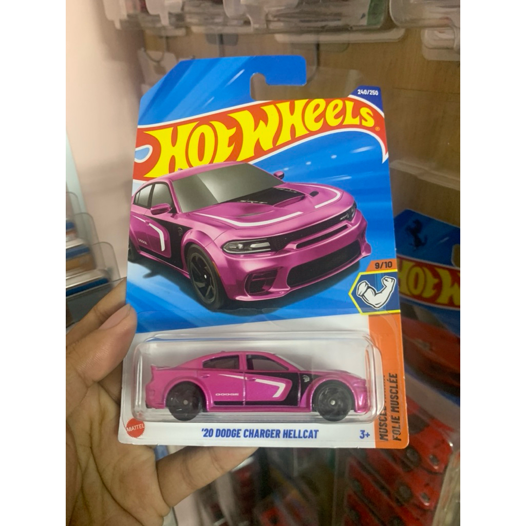Xe Mô Hình Hot Wheels 20 DODGE CHARGER HELLCAT