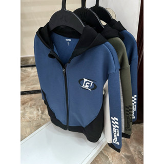Áo Khoác Hood Bé Trai Nỉ Ép Phối Màu Kiabi