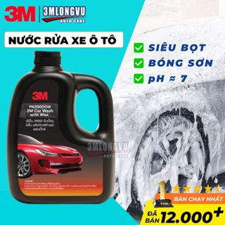  Nước rửa xe ô tô siêu bọt 3M Car Wash With Wax PN39000W- 1L 