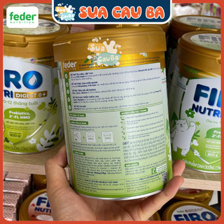 Sữa Bột FIRO NUTRI DIGEST 1+ Dinh Dưỡng Toàn Diện Hỗ Trợ Tiêu Hoá Tốt