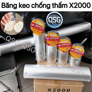 Băng keo chống thấm X2000 siêu dính Nhật Bản chống thấm dột, dán tường, dán mái tôn, dán ống nước
