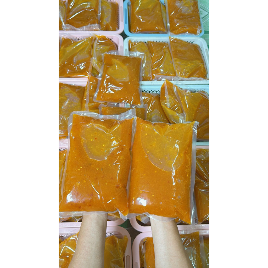 1kg sốt muối béo chấm bánh tráng ( bịch 1kg )