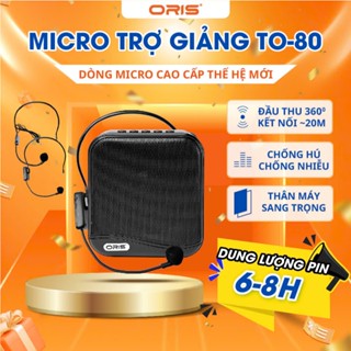 Loa trợ giảng không dây Oris TO 80 tặng kèm 02 micro choàng đầu