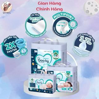   Không quà  bịch bỉm Gooby đêm mẫu mới cho bé đủ size S M L XL XXL 3XL 
