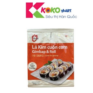 Rong biển cuộn kimbap 5 lá O'Food 10g