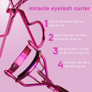 Kẹp bấm mi chuyên nghiệp RT Real Techniques Miracle Eyelash Curler