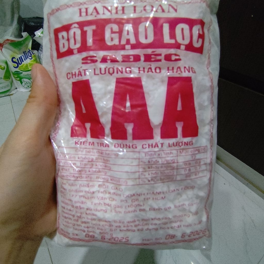 Bột gạo lọc Sa Đéc AAA gói 500g