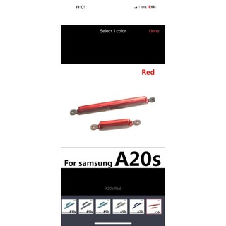 nút nhựa mở nguồn+volume samsung a20s