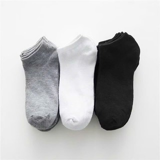 Set 5 set 10 Đôi Tất Cotton Cổ Ngắn Chống Hôi Chân (Được Chọn Màu) H