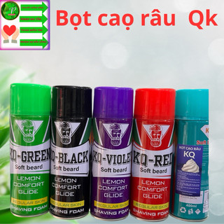 Bọt cạo râu Qk 400ml chất bọt mịn  thơm nhẹ