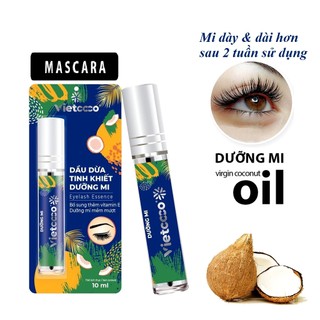 Dầu Dừa Tinh Khiết Organic Vietcoco: chuốt mi- dưỡng môi- dưỡng tóc- dưỡng da- xúc miệng, ăn, masage...