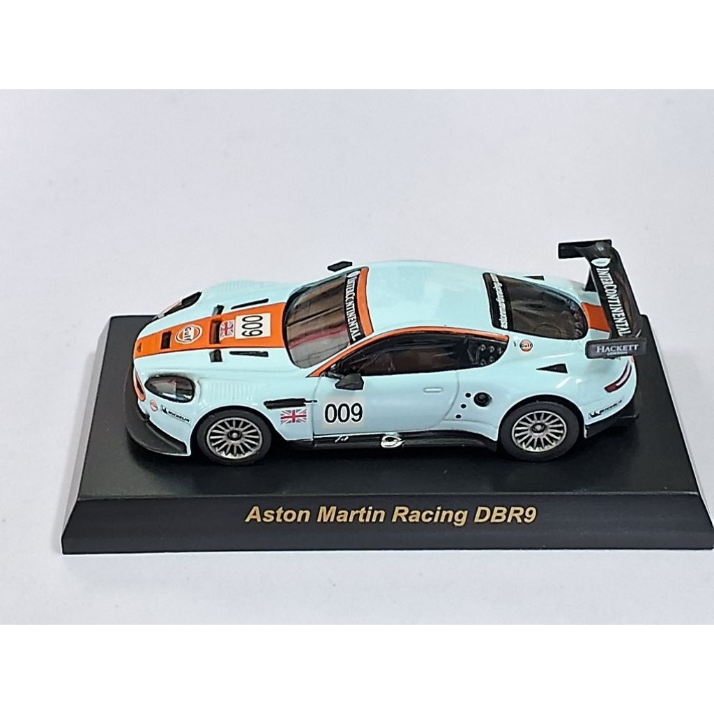 KYOSHO 1/64 - ASTON MARTIN RACING DBR9 GULF TEAM