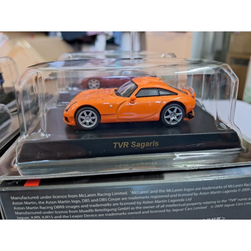 KYOSHO 1/64 - TVR SAGARIS MÀU CAM