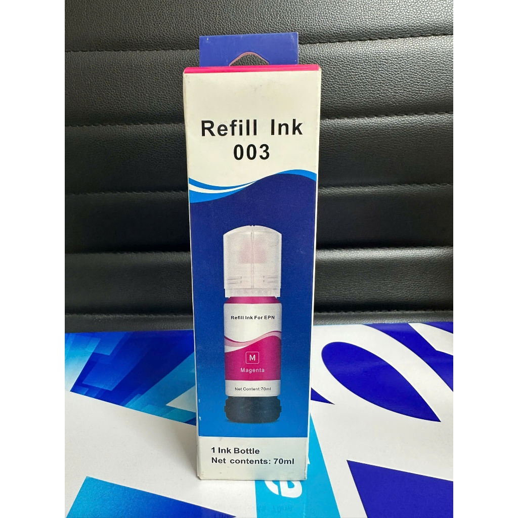 Mực in Epson 003 - ( Màu Đỏ - M ) Dùng cho máy Epson L1110/ L3110/ L3150/ L5190 4 màu Thương Hiệu re