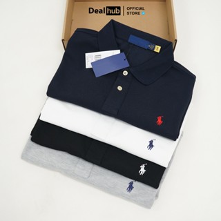 Áo Polo Ralph Lauren Thêu Ngựa Basic Vải Cotton Pique Chống Nhăn Form Regular Fit Châu Âu
