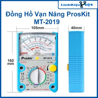 Đồng hồ vạn năng Proskit MT-2019 đo điện trở, điện áp, dòng điện đồng hồ kim MT2019