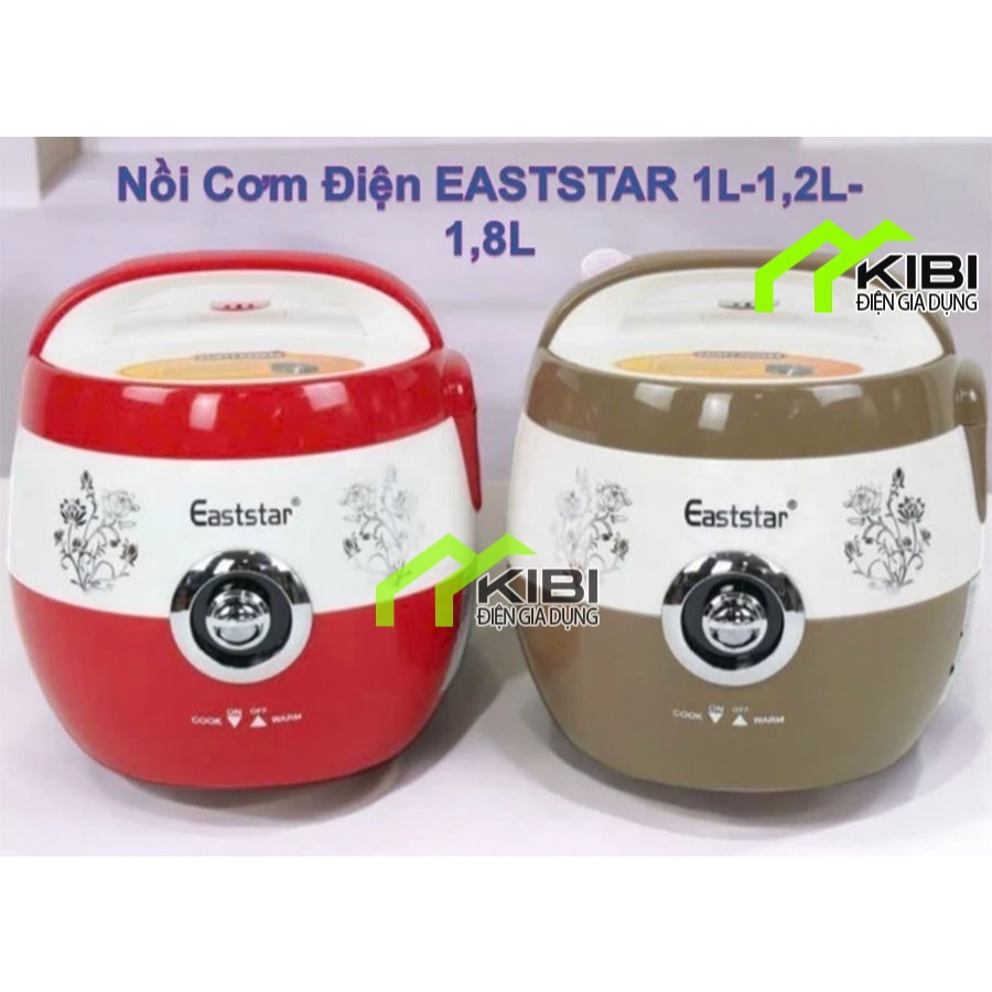 Nồi nấu cơm mini, nồi cơm điện lớn Eaststar dung tích 1L - 1.2L - 1.8L