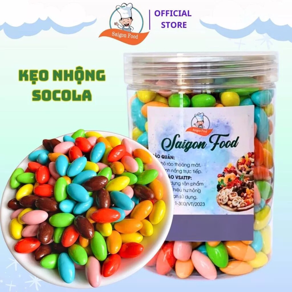 kẹo nhộng socola
