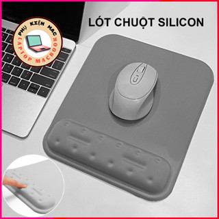  Miếng Lót Chuột Bàn Phím Lót Chuột Silicon Có Đệm Tay Bàn Phím Bàn Di Chuột Chống Trượt Phukienmac 