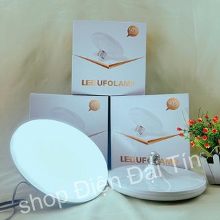 Bóng Đèn LED UFO 50W Cao Cấp – Ánh Sáng Trắng 6500K Siêu Sáng Tiết Kiệm Điện