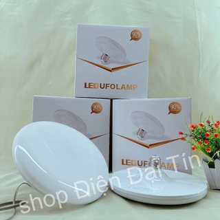 Bóng Đèn LED UFO 50W Cao Cấp – Ánh Sáng Trắng 6500K Siêu Sáng Tiết Kiệm Điện