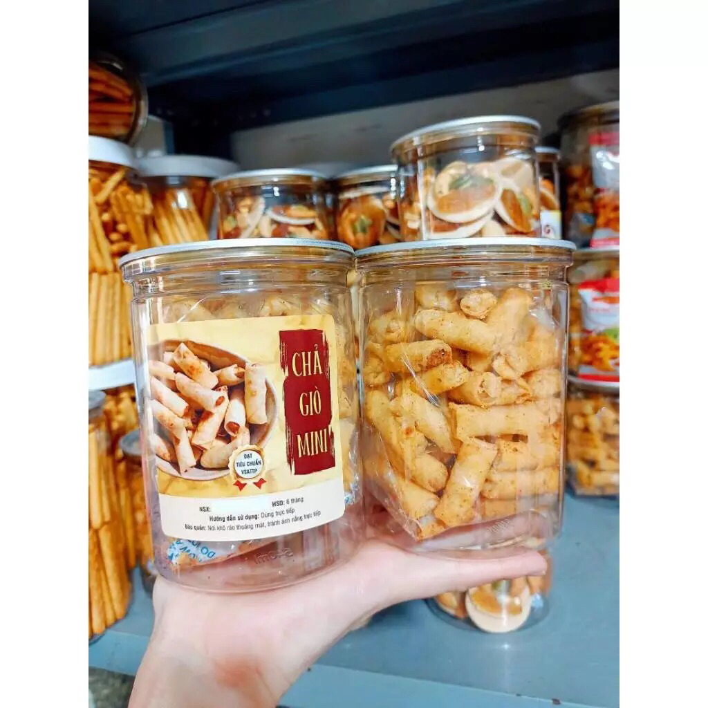 Chả giò mini tôm giòn rụm ăn liền