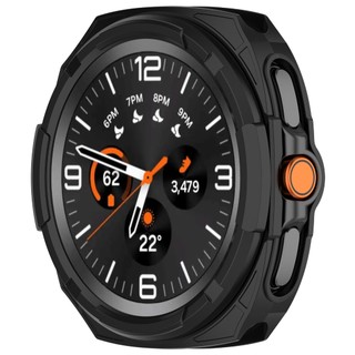 Ốp Case Armor tích hợp viền bezel bảo vệ cho Samsung Galaxy Watch 8 Classic 46mm