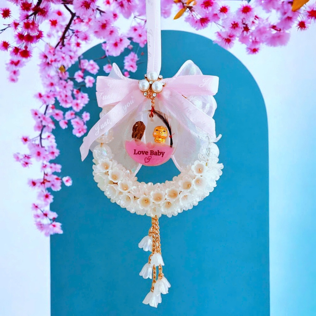 Lưu giữ cuống rốn cho bé Phụ kiện hoa, lưu giữ tóc máu cho bé - Phụ kiện hoa