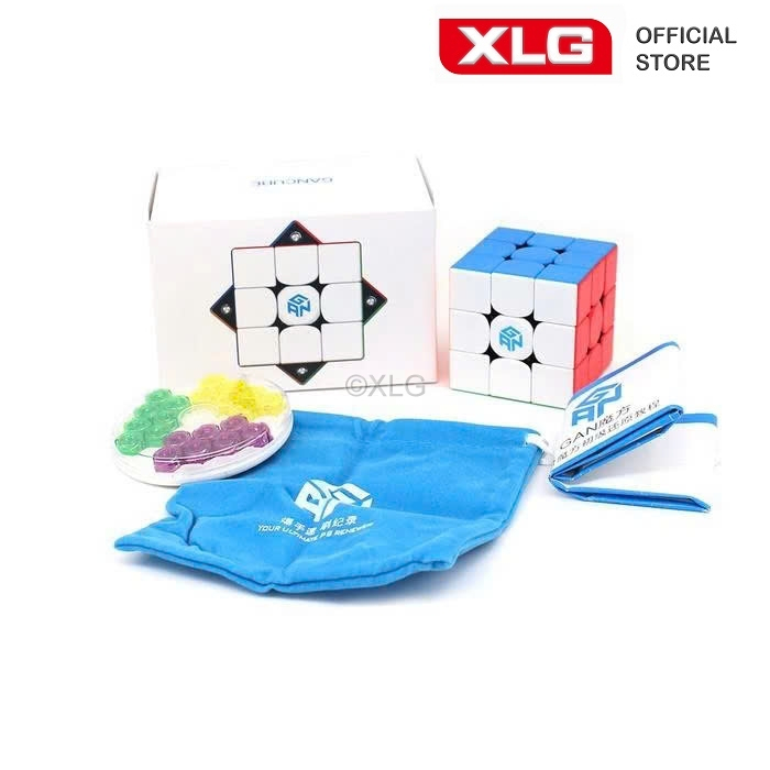 Rubik GAN 356M with GES+ 3x3 Stickerless có nam châm cao cấp - Rubik chính hãng