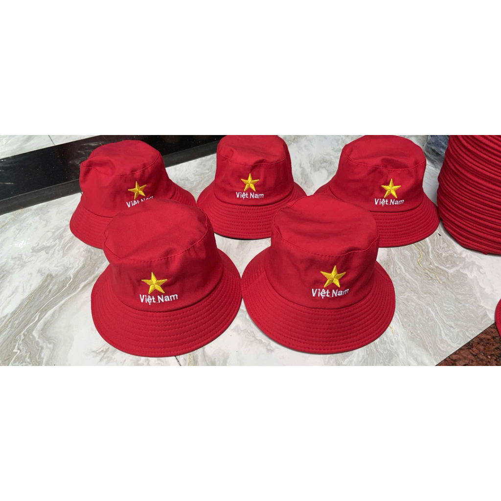 Nón cờ Việt Nam vành nhỏ - Nón vành cờ Việt Nam