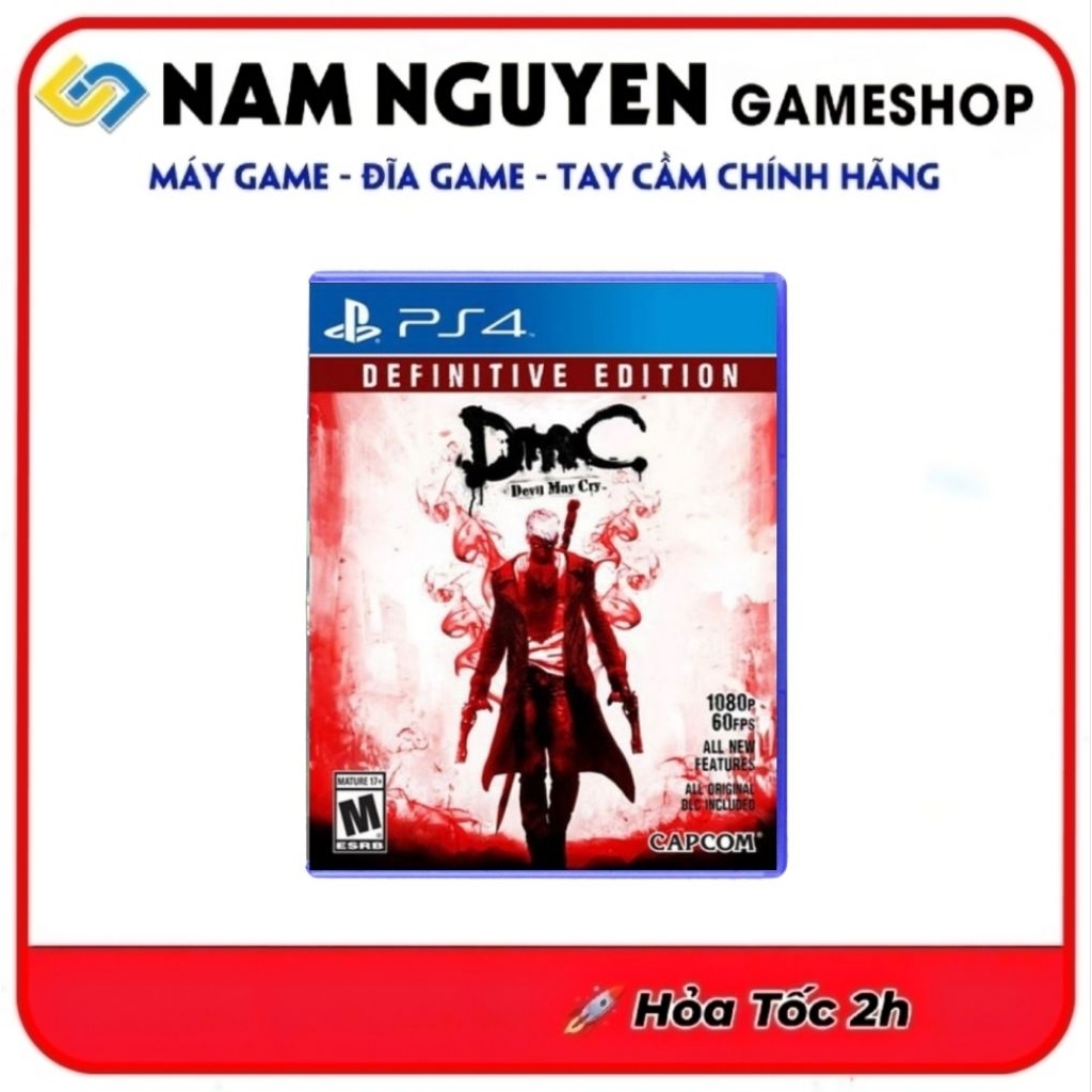 Đĩa Game PS4 | Devil May Cry Definitive Edition DMC