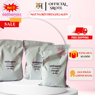  Mặt nạ bột dẻo Esthemax Hàn Quốc Rubber Mask Esthepro 2000ml  chính hãng cấp ẩm dưỡng da khối lượng 1kg 