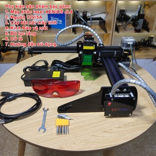 Máy Khắc Laser Mini Wainlux K6 (Điều khiển qua Điện thoại, Máy tính)