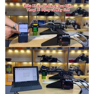 Máy Khắc Laser Mini Wainlux K6 (Điều khiển qua Điện thoại, Máy tính)