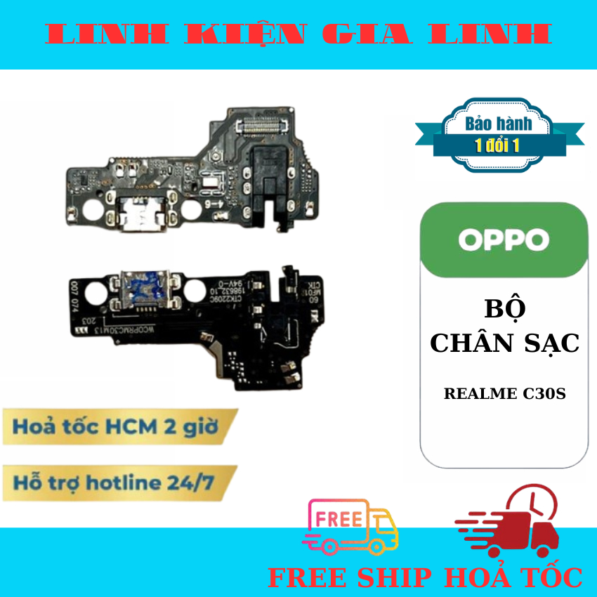 Cụm Chân Sạc Oppo Realme C30S / Realme C30s