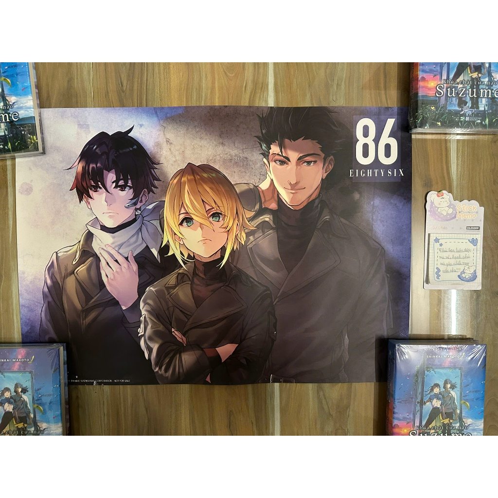 Poster 86 - Eightysix giới hạn fes IPM (có phai màu)