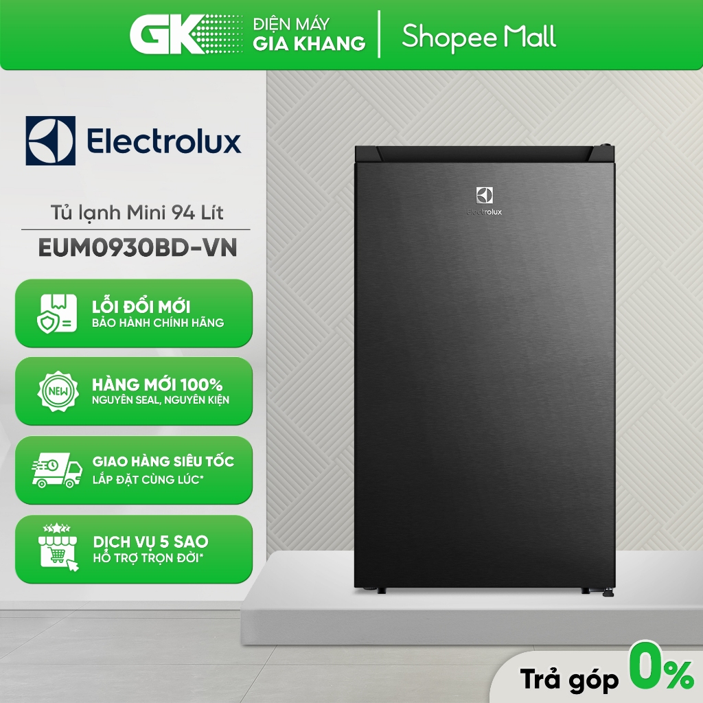 EUM0930BD-VN - Tủ Lạnh Mini Electrolux 94 Lít EUM0930BD-VN [Toàn Quốc]