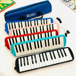 Kèn melodica 32 phím cho học sinh phổ thông đầy đủ phụ kiện đi kèm
