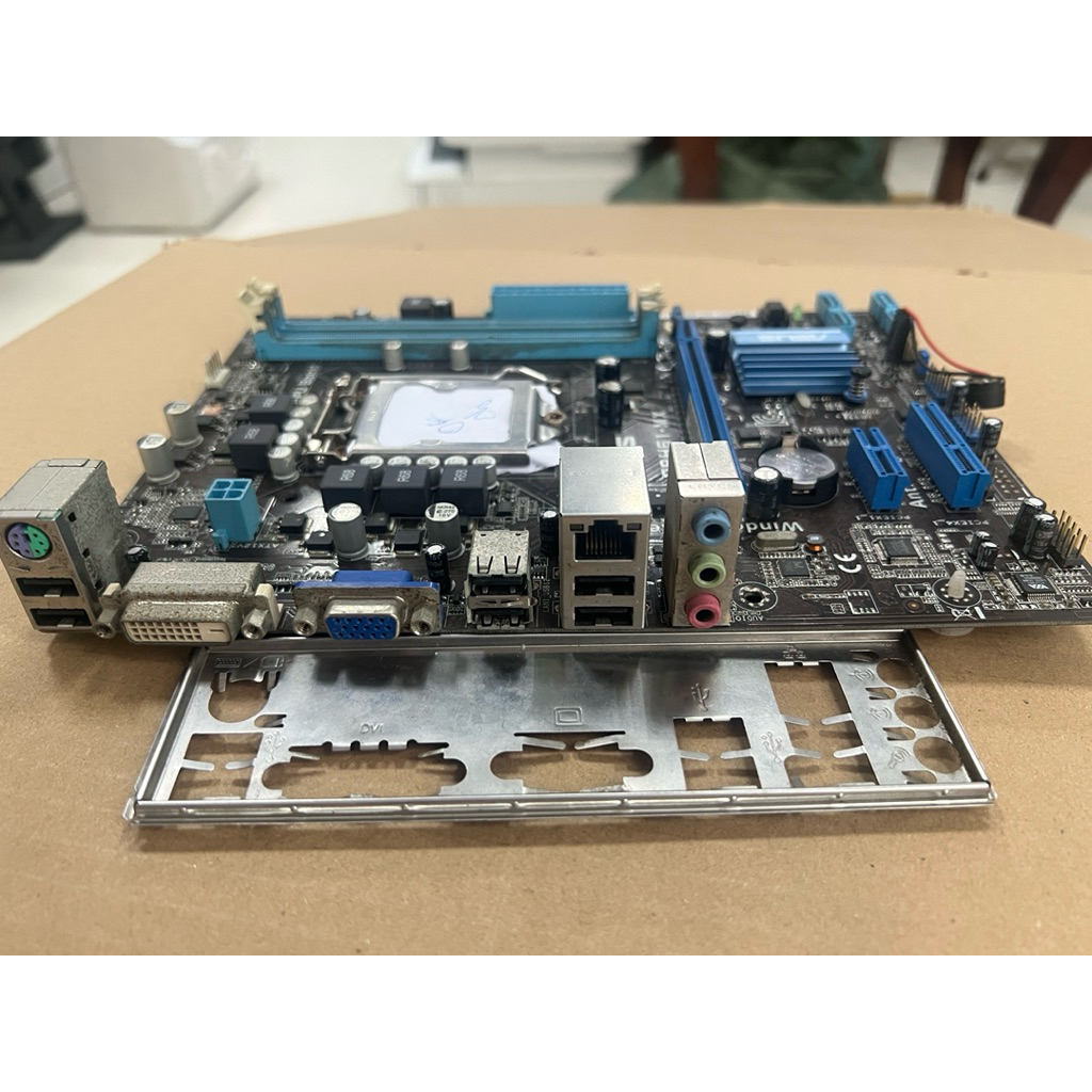 Main Asus P8H61-MX H61 bóc máy đã qua sử dụng có VGA - DVI