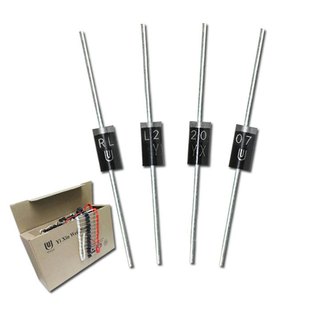 Diode xung FR207 2A 1000V chân cắm
