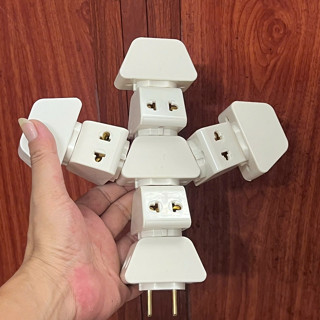  Đầu Nối Chia 3 Fanagold – Ổ Cắm Chia Điện 3 Ngõ Ra Chống Cháy – Combo 1 2 3 Cái 